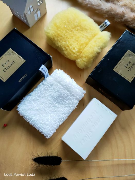 Rękawiczki face glove cleaner plis mydełko Raypath