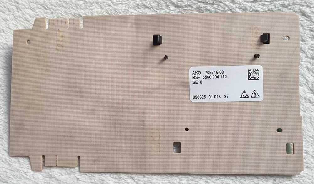 pralka Bosch panel sterowania