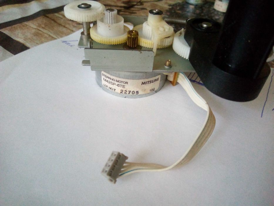 Набір мікро двигуни принтер, DVD приводів та кроковий з редуктором