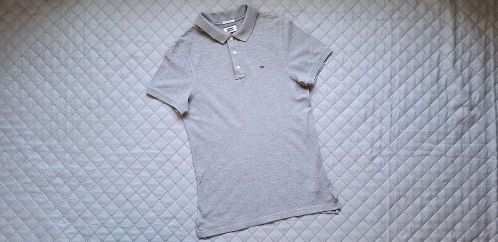 Tommy Hilfiger, T-shirt bluzka koszulka polo na krótki rękaw, roz. S