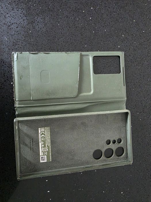 Capa Smart View Verde S23 ultra