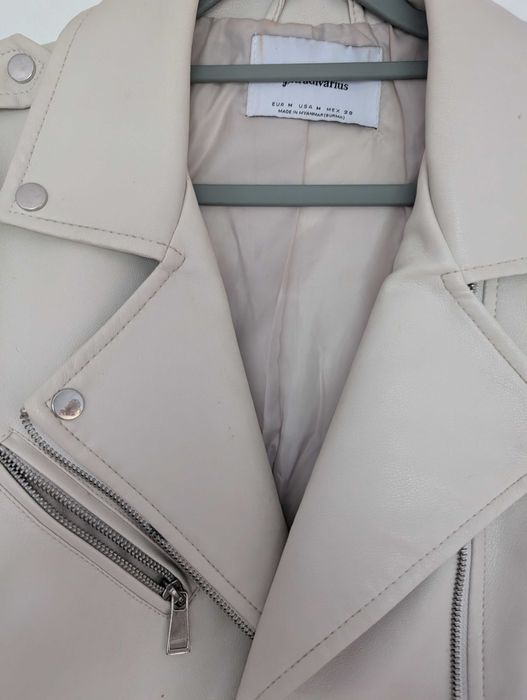 Casaco de napa branco