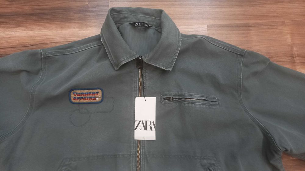 Продам абсолютно нову джинсову куртку Zara - оверсайз, укорочена