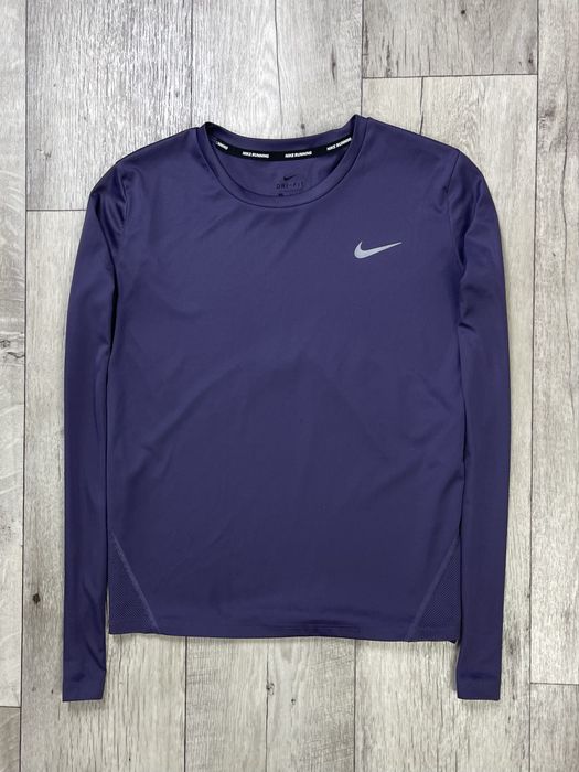 Nike dri-fit running кофта лонгслив S размер женская беговая