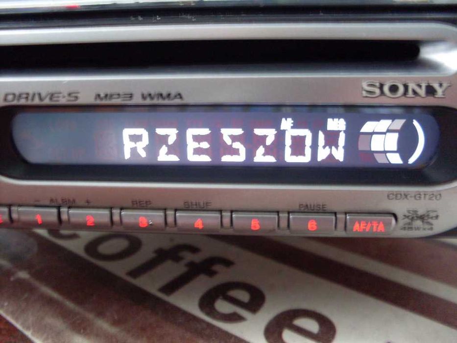 Radio Sony CDX-GT20 CD-MP3
