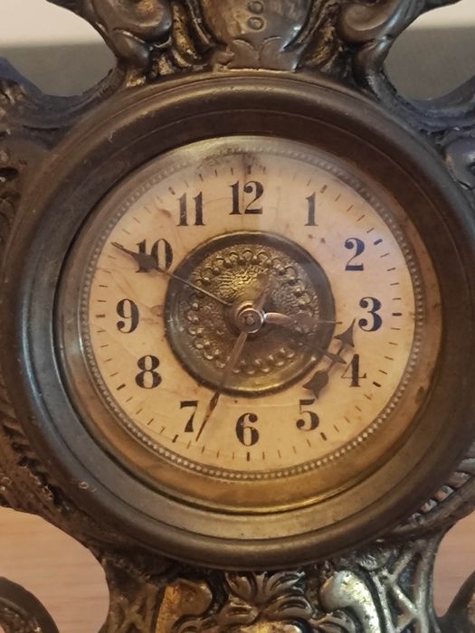 Relógio de mesa vintage francês