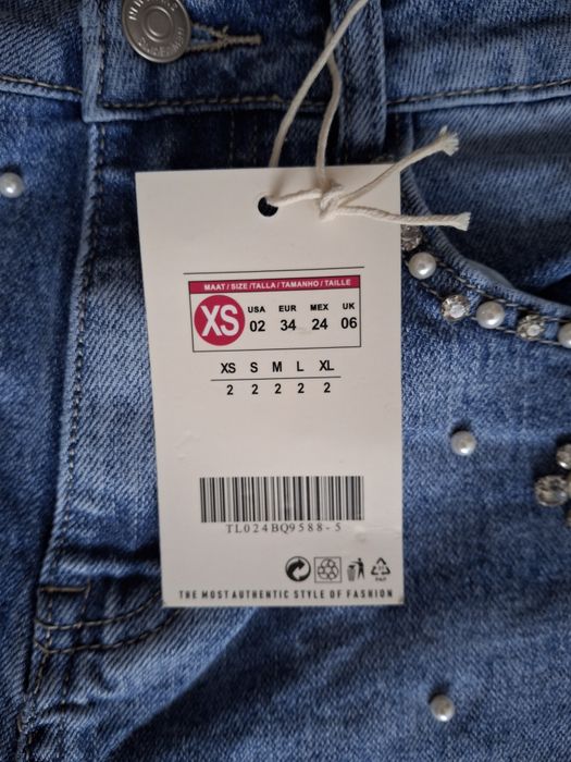 Spodnie jeans M.Sara roz.XS