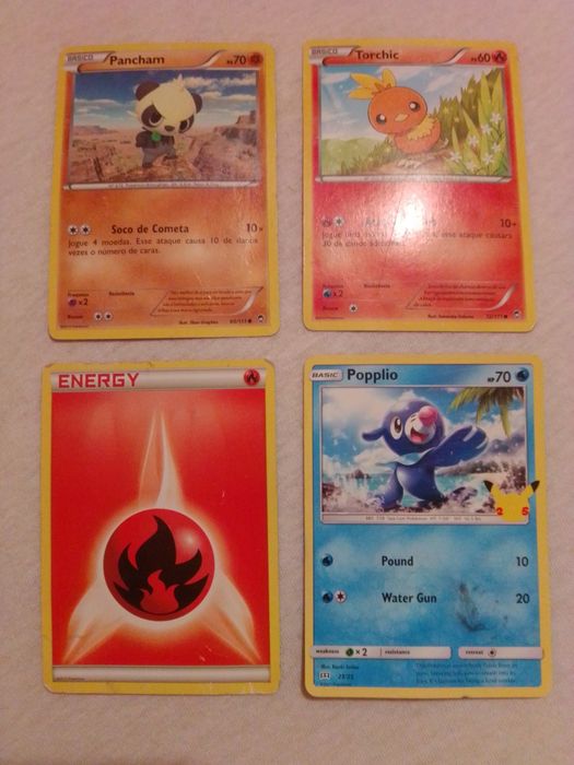 Cartas Pokémon - McDonald's 2021, Furious Fists, energia