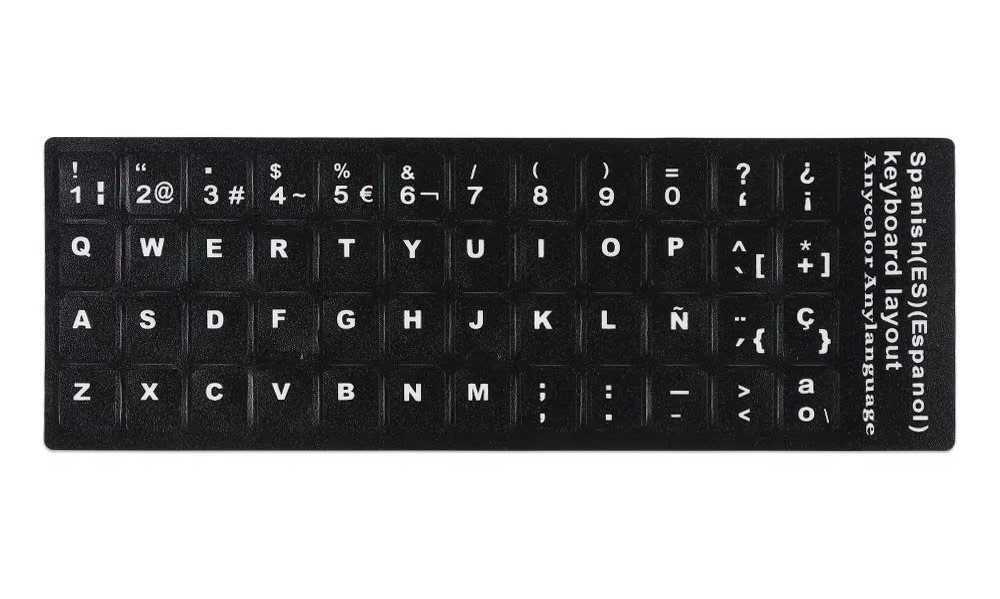 Adesivos p/ teclado Português PT Transforme-o Outros Ver Descriçao