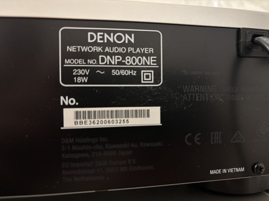 Стример сетевой проигрыватель Denon DNP 800 NE