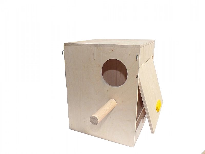 Budka lęgowa dla ptaków papug dużych 24x25x31cm P-41