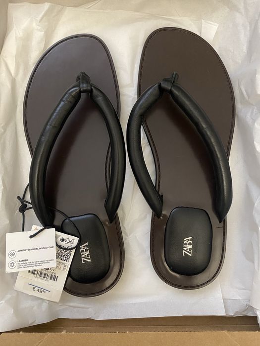 Вʼєтнамки шкіряні ZARA нові