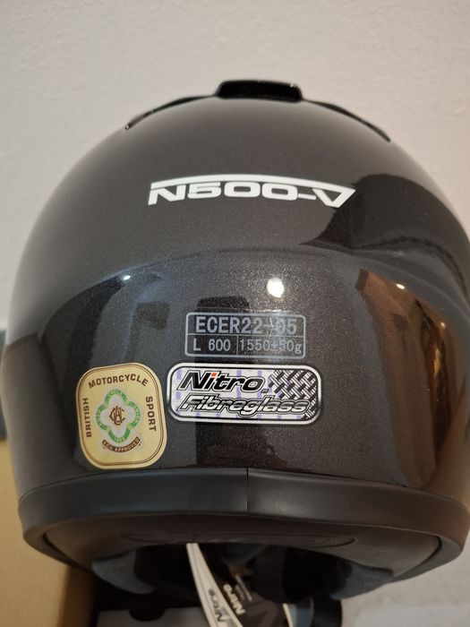 Capacete Nitro Racing N500-V - tamanho L