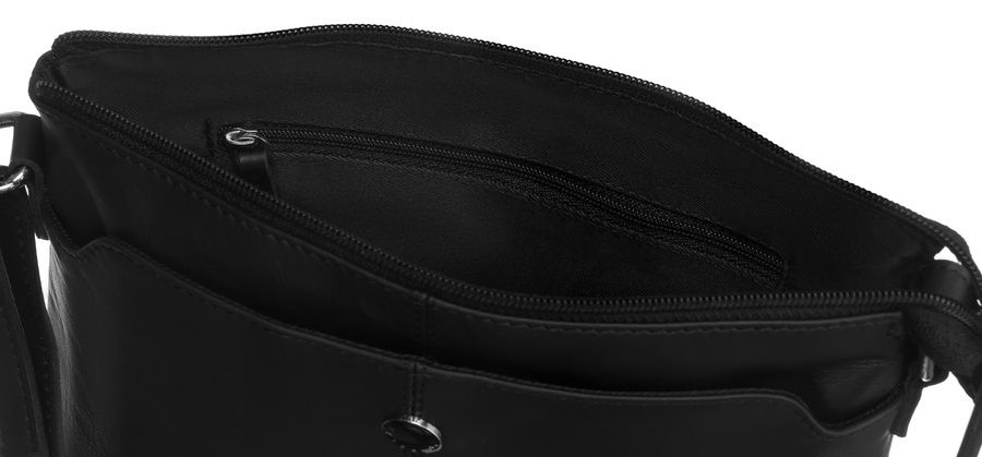 listonoszka skórzana na regulowanym pasku - peterson