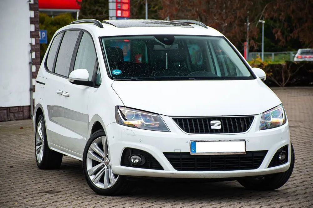 Seat Alhambra 2.0TDi 140Km Automat 7 Foteli LED BiXenon Navi Panorama Kamera Full