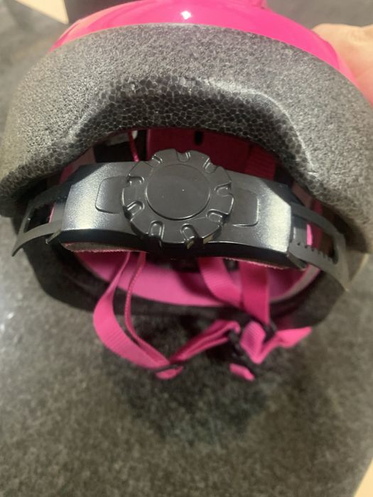 Capacete Menina btwin 53-56cm com cesta