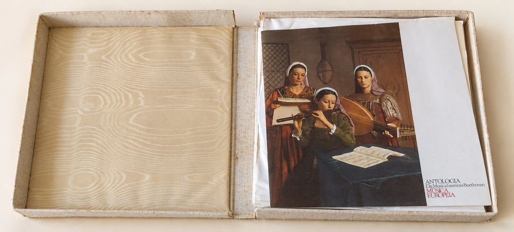 Antologia da Música Europeia – Coleção de Vinil em 8 Volumes
