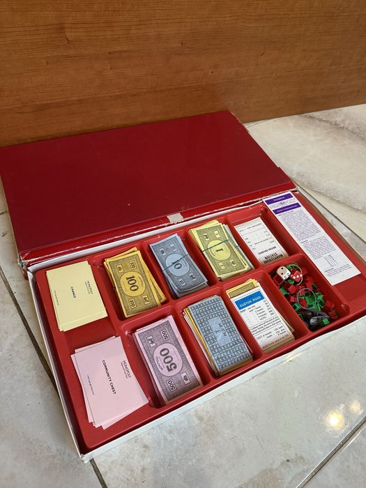 Monopoly 1980s Монополія англійська вінтаж