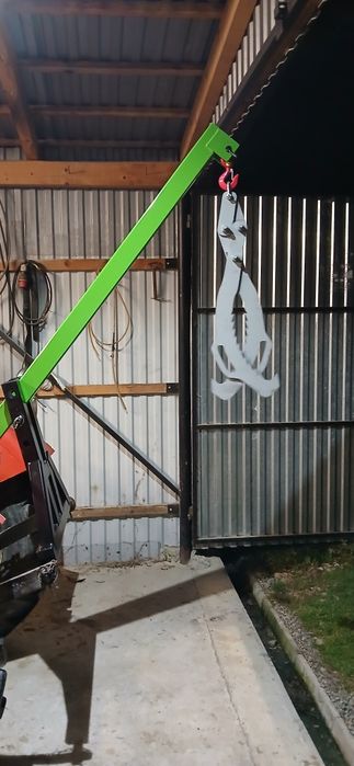 Podnośnik do drzewa wędka żuraw