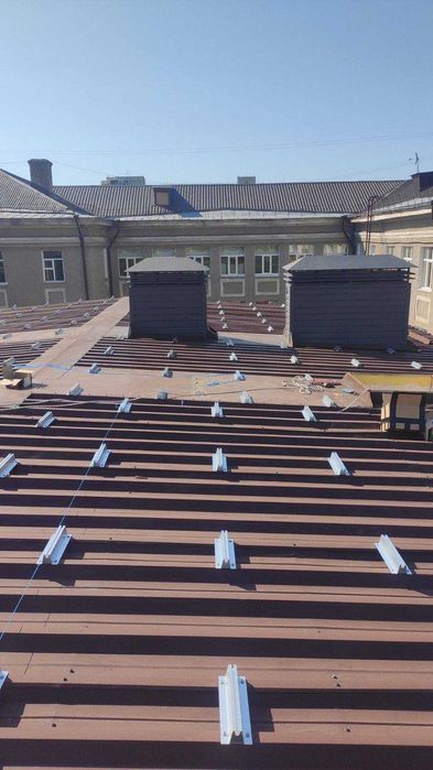 Кріплення для сонячних панелей на 5 панелей Блок 20/30 см алюміній