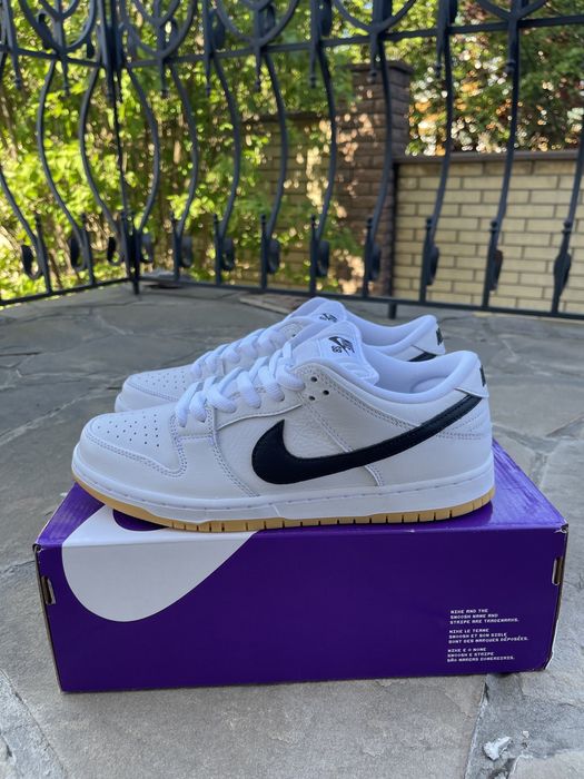 Кроссовки Nike SB Dunk Low Pro White Gum Оригинал: 6 990 грн