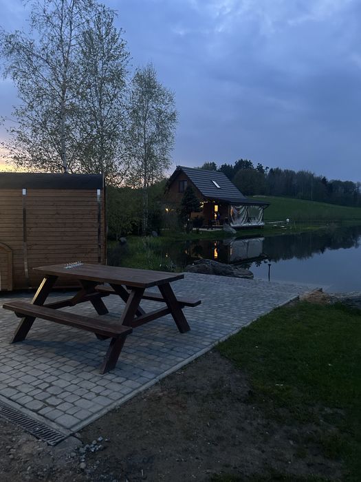 Domek całoroczny z sauną i balią