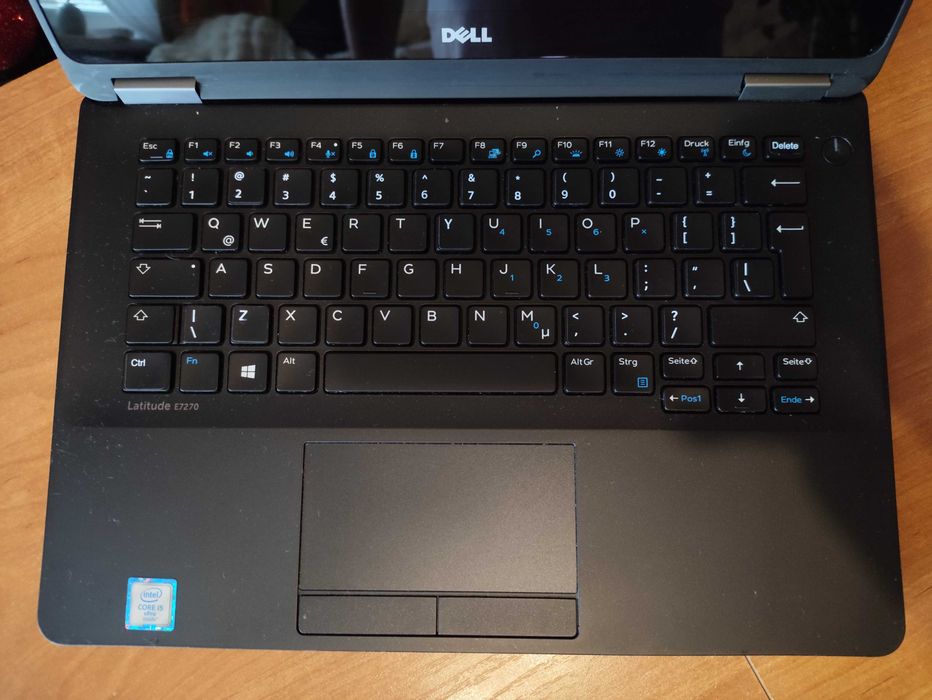 Laptop Dell E7270 FHD DOTYK/i5/8GB/1TBSSD/Office 2029 - Ideał!