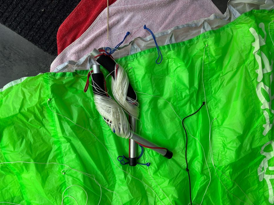 kite de 4 metros com arnês