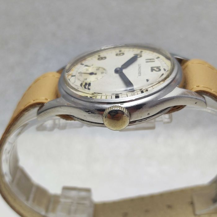 Vintage Longines Sei Tacche 1940 r Stal 33mm 12.68Z