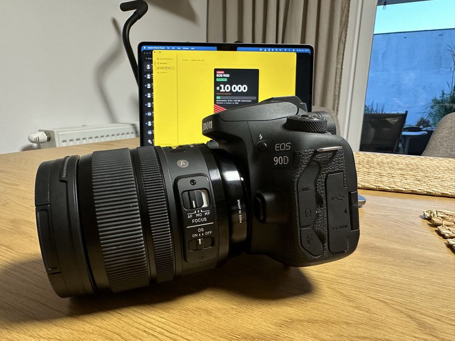 Canon EOS 90D body | Stan idealny | Przebieg poniżej 10 tys. zdjęć