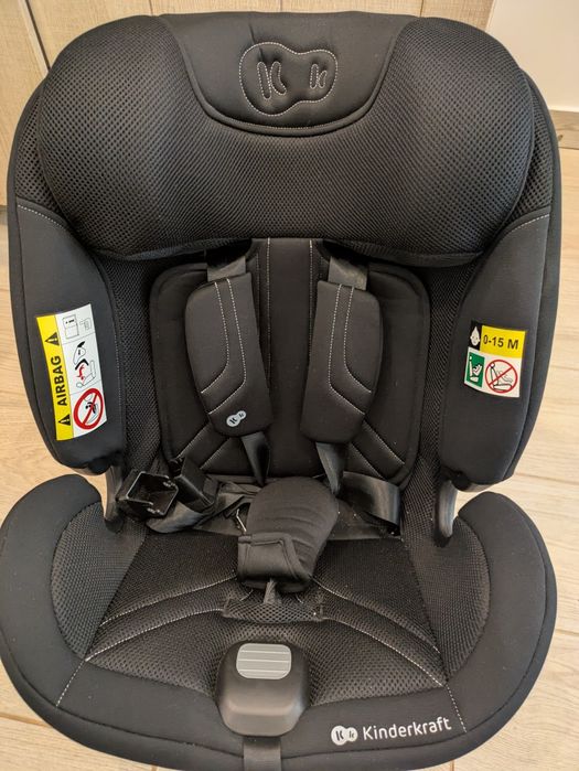Cadeira Auto Kinderkraft VADO – ISOFIX e Rotativa (Apenas 1 Ano de Uso!)