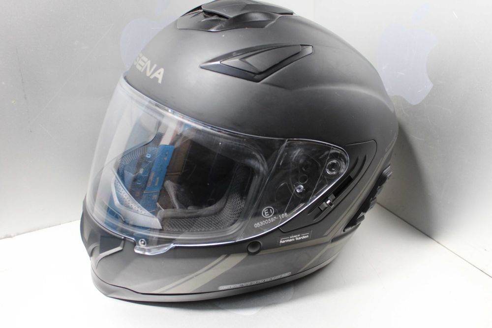 Шолом Sena Stryker SP87 Bluetooth L-58-59см Harman kardon ЧОРНИЙ