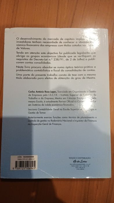 Aspectos Contabilísticos e Fiscais da Consolidação de Contas