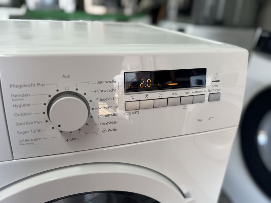 Pralka  firmy Siemens model Wm14k2eko A+++ 8 kg 1400 obr eco