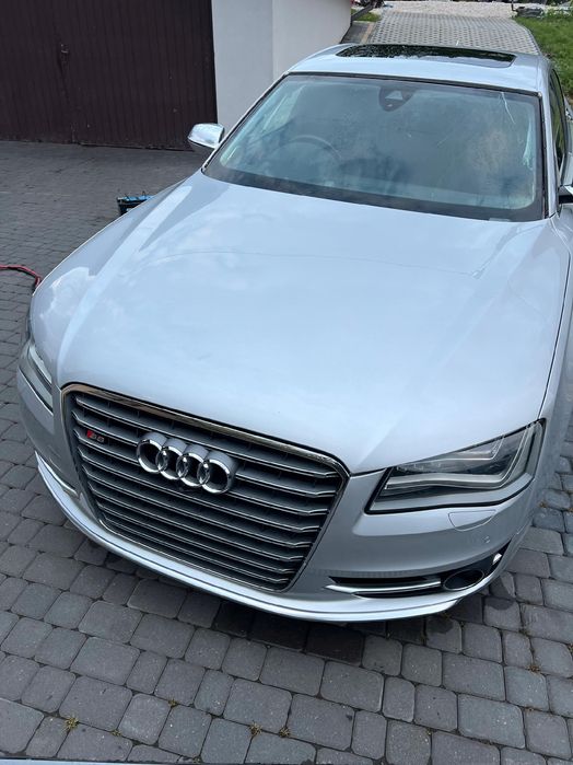 Maska Pokrywa Silnika Kompletna Audi S8 A8 D4 Idealna LX7W