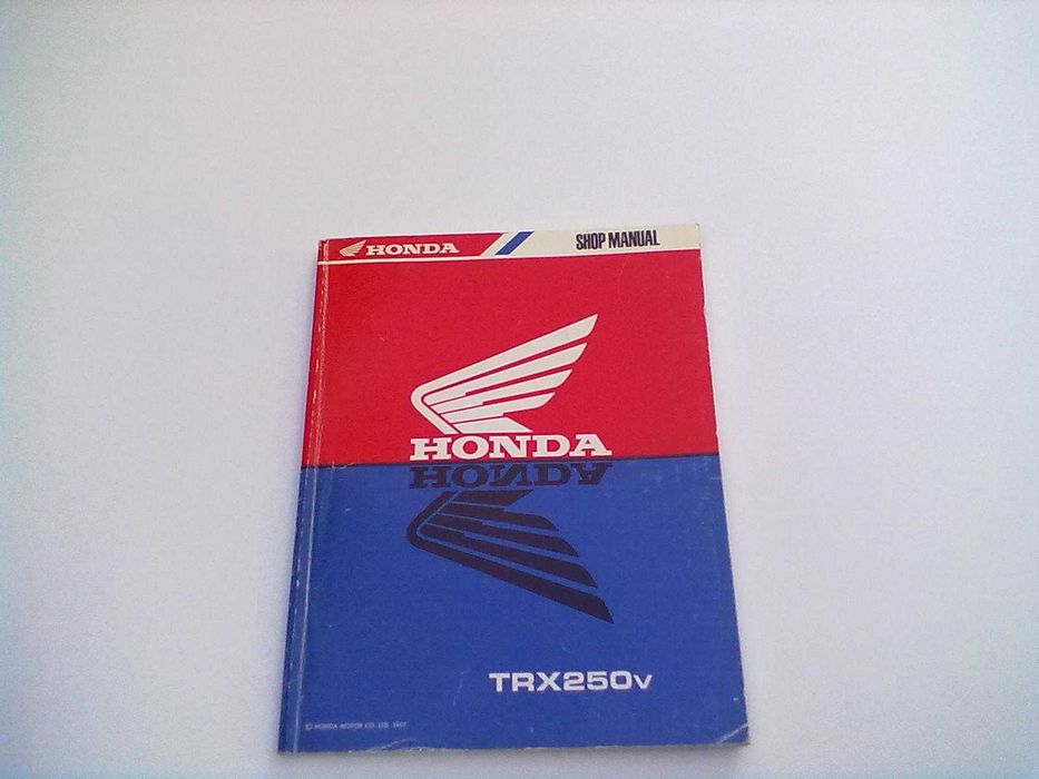 Manual Técnico Oficial Honda 250v
