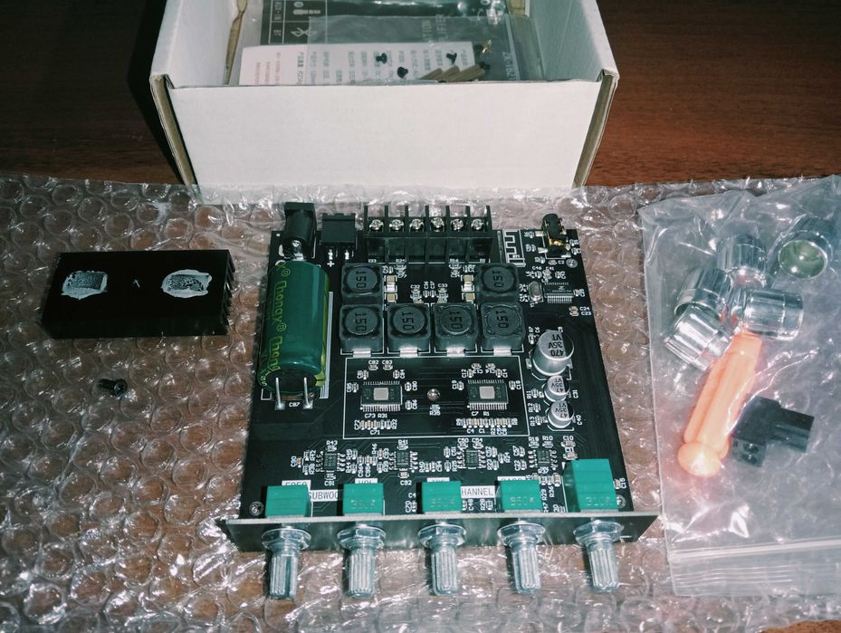 ZK-TB21 Bluetooth 5,0 2.1 TPA3116D2х2шт