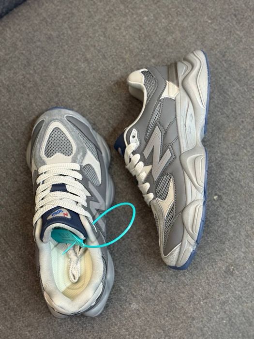 Кросівки New Balance 9060 сірі NB 9060 Нові чоловічі та жіночі
