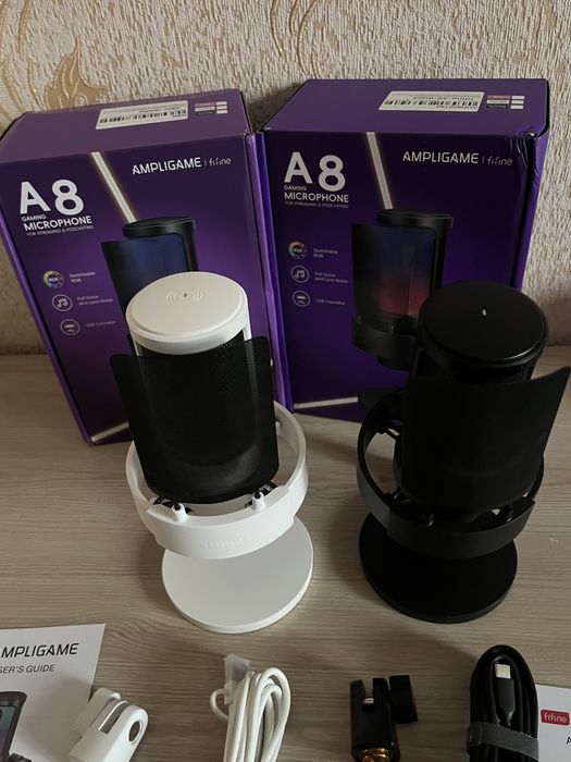Нові мікрофони FIFINE A8 ampligame