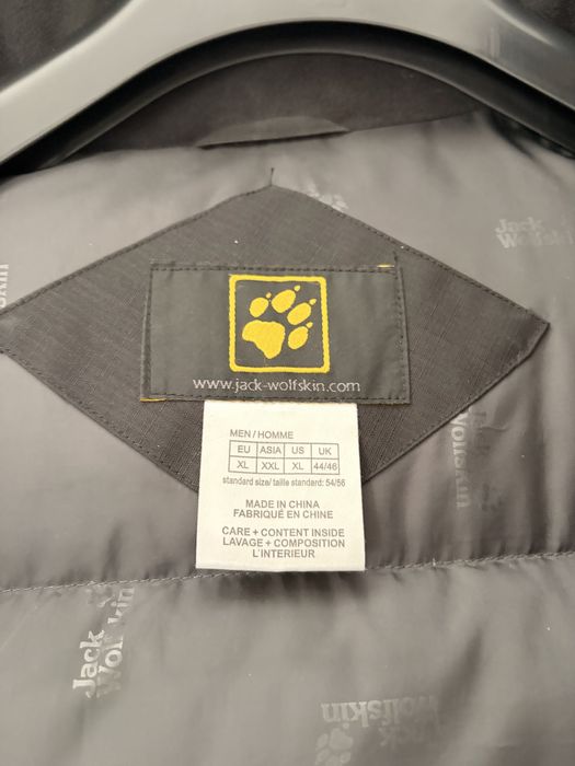 Parka puchowa Jack Wolfskin kurtka zimowa męska