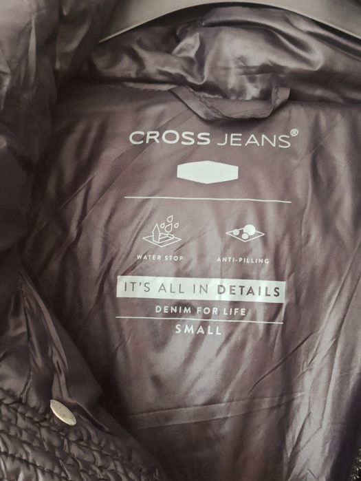 Cross jeans kurtka zimowa puchowa roz S