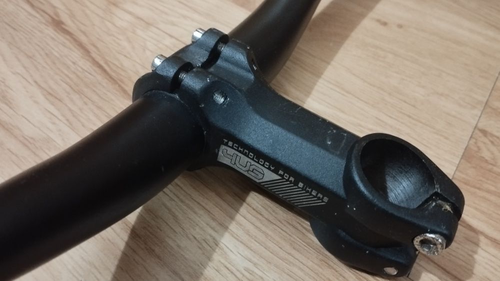 Kierownica MTB 685mm dirt plus mostek  85mm komplet