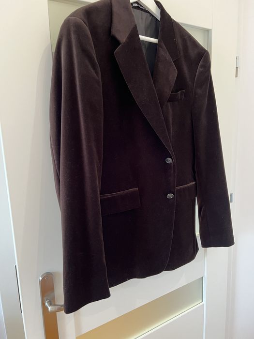 Marynarka zamszowa ZARA