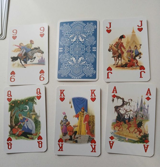 Karty russian tales playing cards