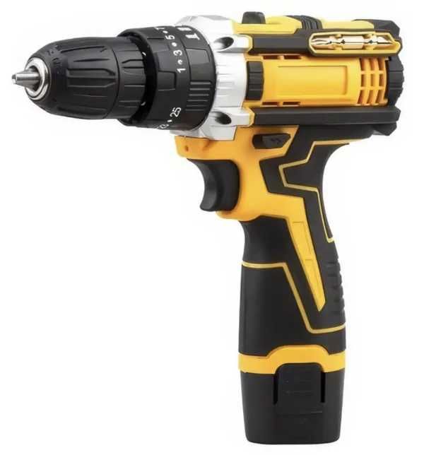 Акумуляторний шуруповерт 12V з набором біт