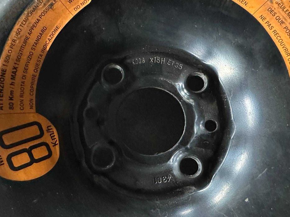 Запаска /докатка R15 4/98 Фіат Fiat