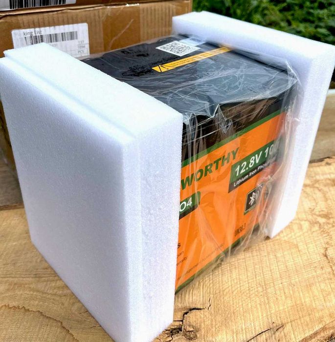 Гарантія - Eco-Worthy 12.8V 100Ah з Bluetooth , акумулятор для дбж lifepo4 ‼️ резервне живлення для котла - акумулятор для інвертора