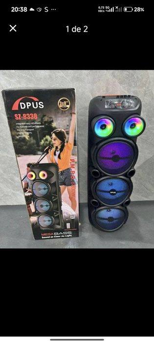 Coluna de karaoke