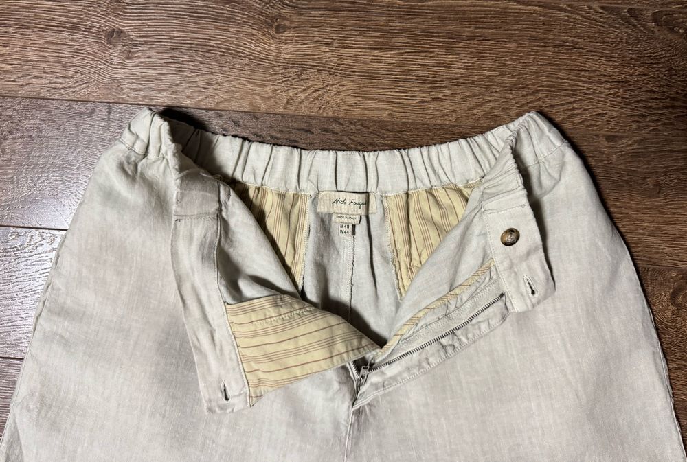 Льняные шорты Nick Fouguet ,Loro Piana.
