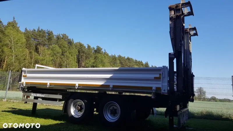 Müller-Mitteltal TANDEM WYWROTKA 14400Kg X2STRONY+NAJAZDY 3.5METRA  BURTY OTWIERANE GÓRĄ I DOŁEM  Netto 69999 NISKIE podwozie najazdy 3.5m wywrotka x2 stron DMC 14400kg
